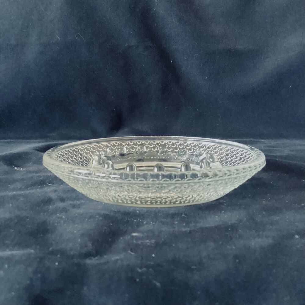 Vintage Duncan Miller Hobnail Clear Glass Ashtray